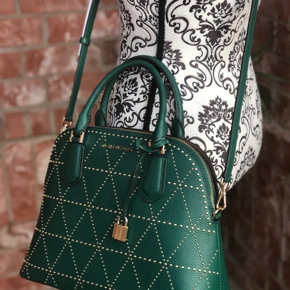 Michael kors adele Large studded satchel bag - Picture 4 of 8